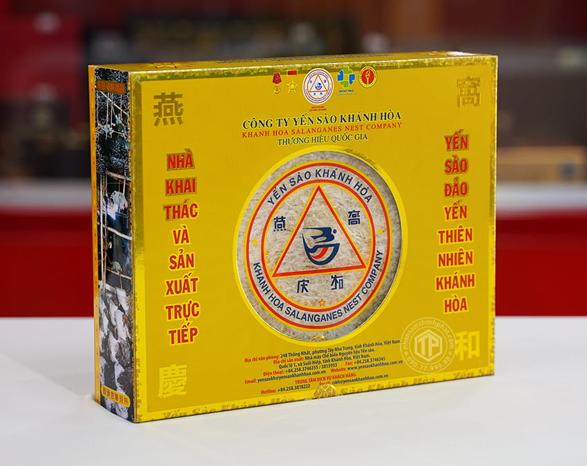 Tổ Yến Sào Khánh Hòa yến làm sạch 50g - 015 Tổ Yến Sào Khánh Hòa yến làm sạch 50g - 015