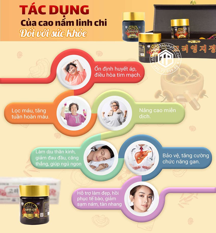 Tác dụng của cao lnh chi Hàn Quốc Tác dụng của cao lnh chi Hàn Quốc