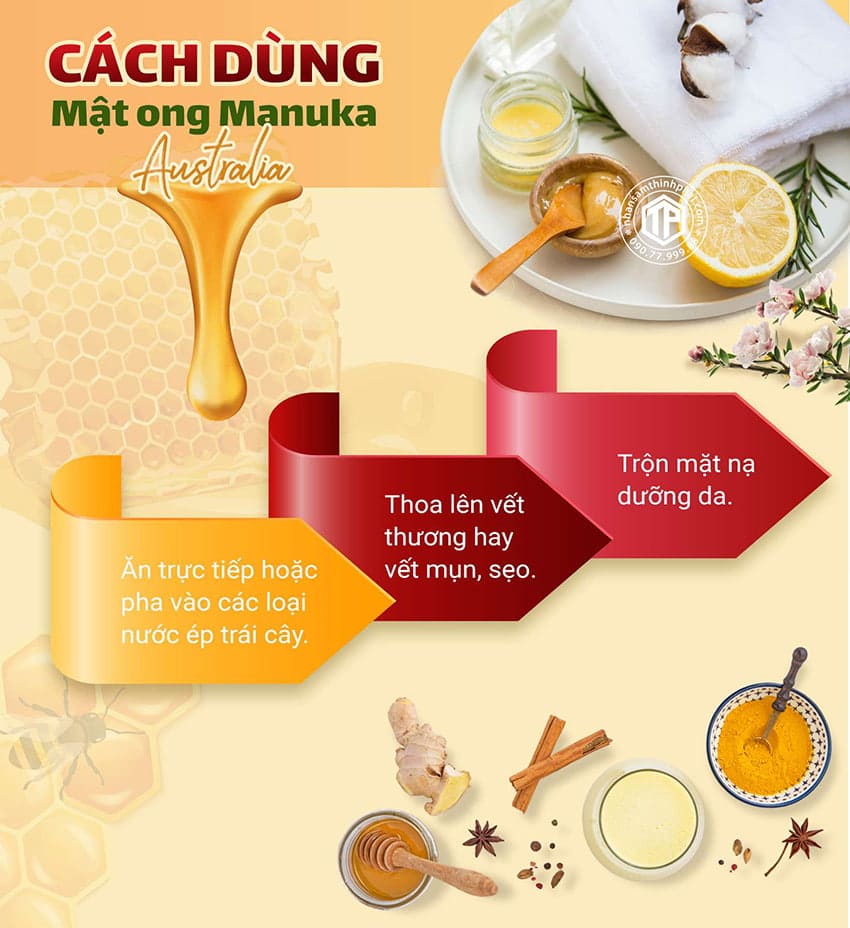 Cách Dùng Mật Ong Manuka Úc Cách Dùng Mật Ong Manuka Úc