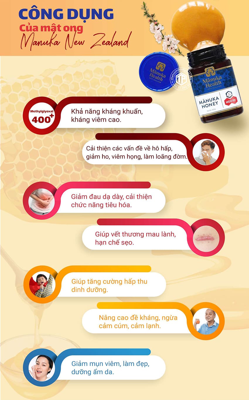 Công Dụng Của Mật Ong Manuka New Zealand Công Dụng Của Mật Ong Manuka New Zealand