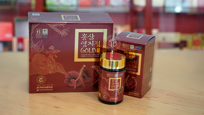 Cao hồng sâm linh chi Pocheon Hàn Quốc Cao hồng sâm linh chi Pocheon Hàn Quốc