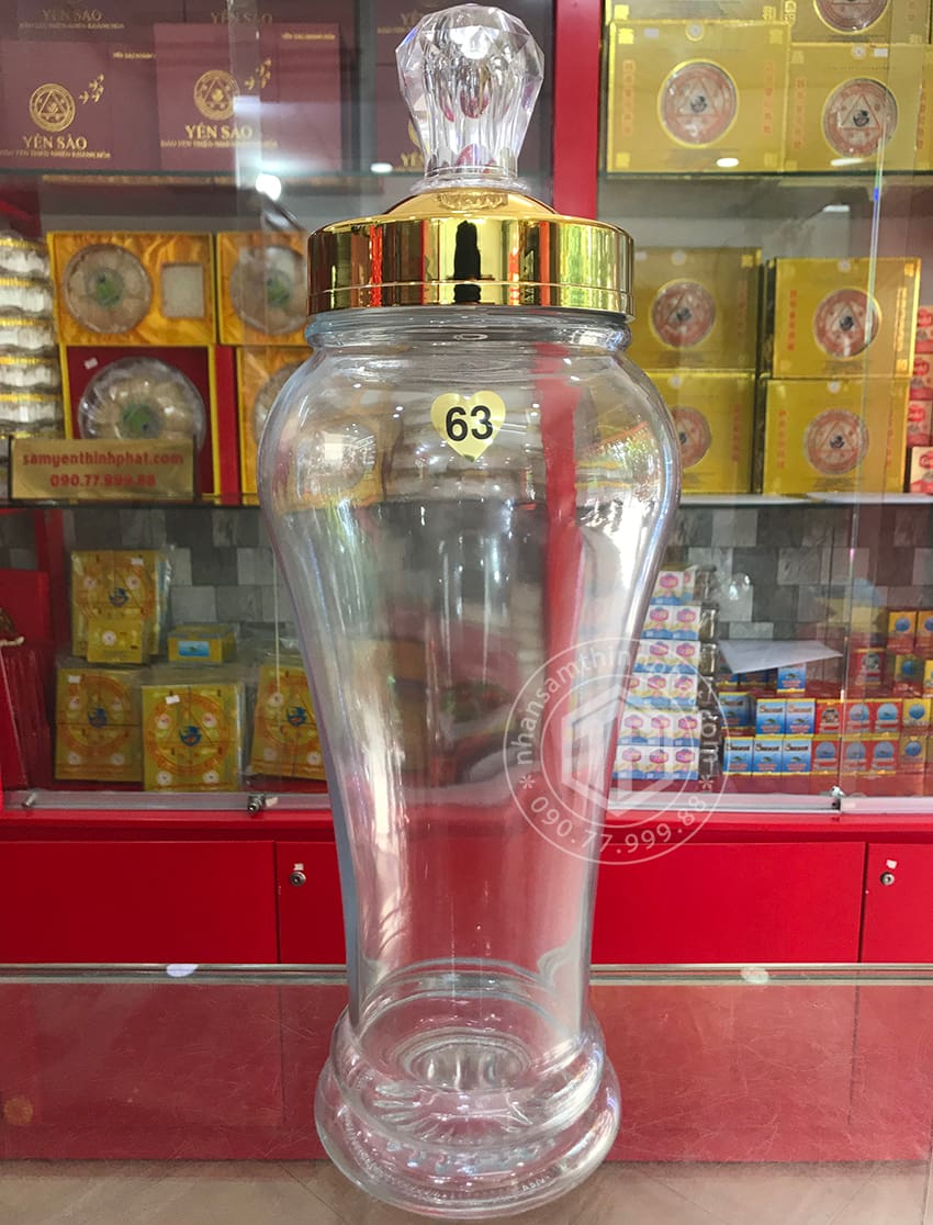 Bình ngâm sâm tươi Hàn Quốc 2,4 lít Bình ngâm sâm tươi Hàn Quốc 2,4 lít