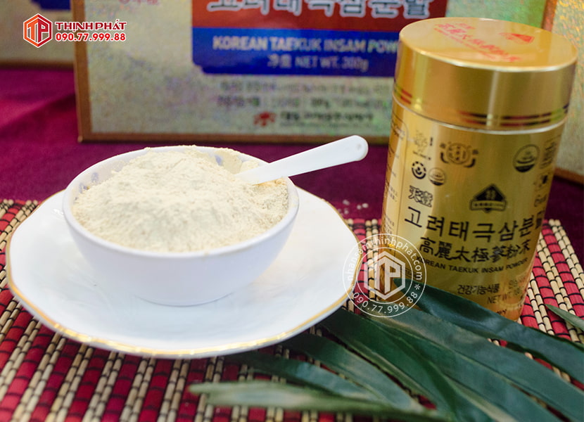 Bột thái cực sâm Hàn Quốc Daedong hộp 3 lọ x 100g Bột thái cực sâm Hàn Quốc Daedong hộp 3 lọ x 100g