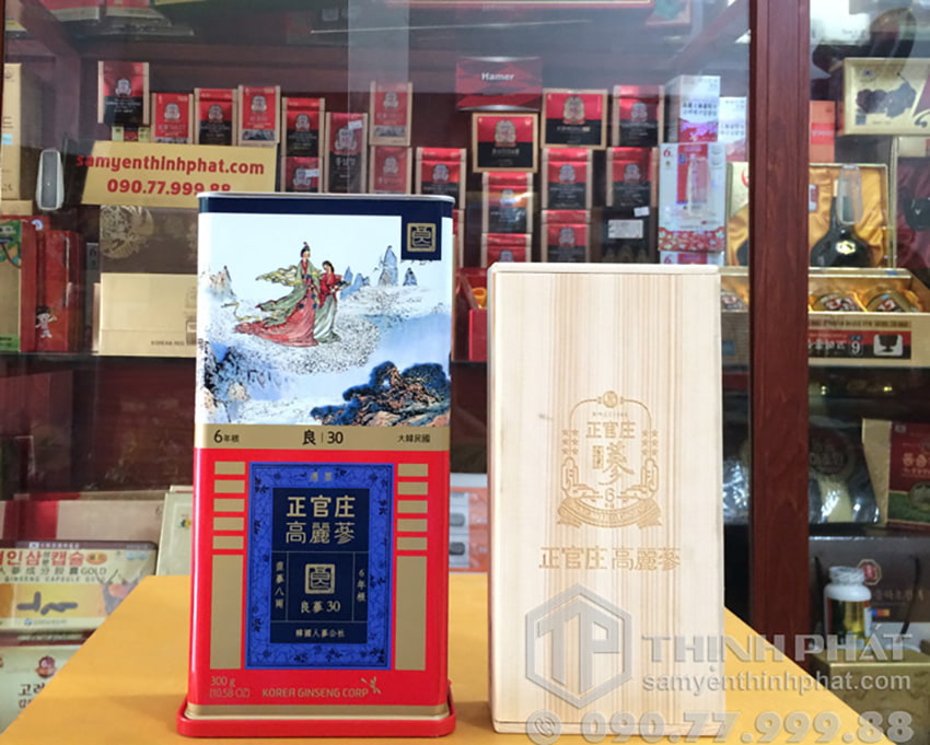 Hồng sâm củ khô KGC 300g 30PCS 19 củ sâm khô Chính phủ Jung Kwan Jang Hồng sâm củ khô KGC 300g 30PCS 19 củ sâm khô Chính phủ Jung Kwan Jang