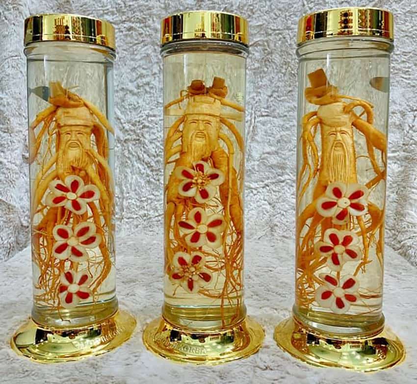 Bình ngâm nhân sâm Phúc Lộc Thọ sâm 6 năm tuổi Hàn Quốc Bình ngâm nhân sâm Phúc Lộc Thọ sâm 6 năm tuổi Hàn Quốc